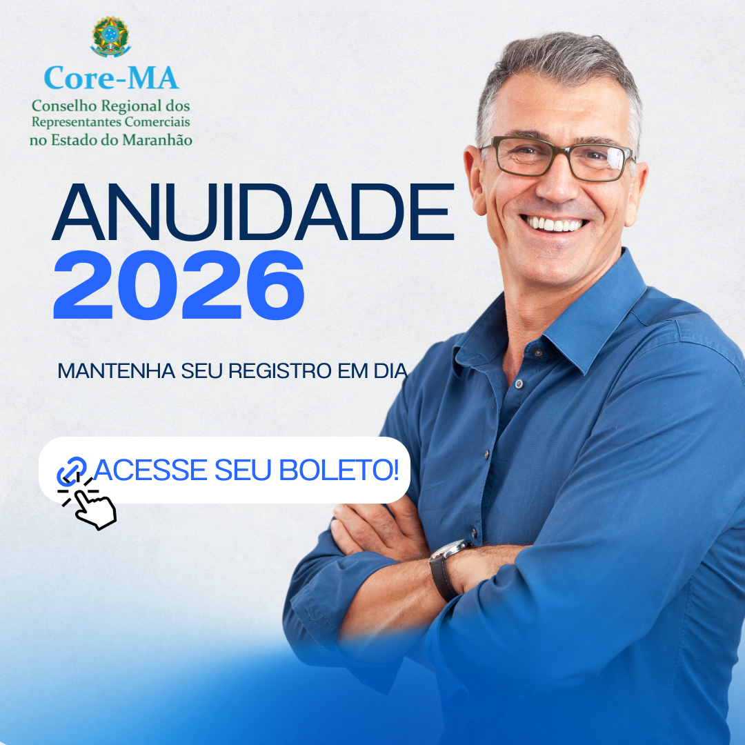 ANUIDADE 2026 CORE-MA